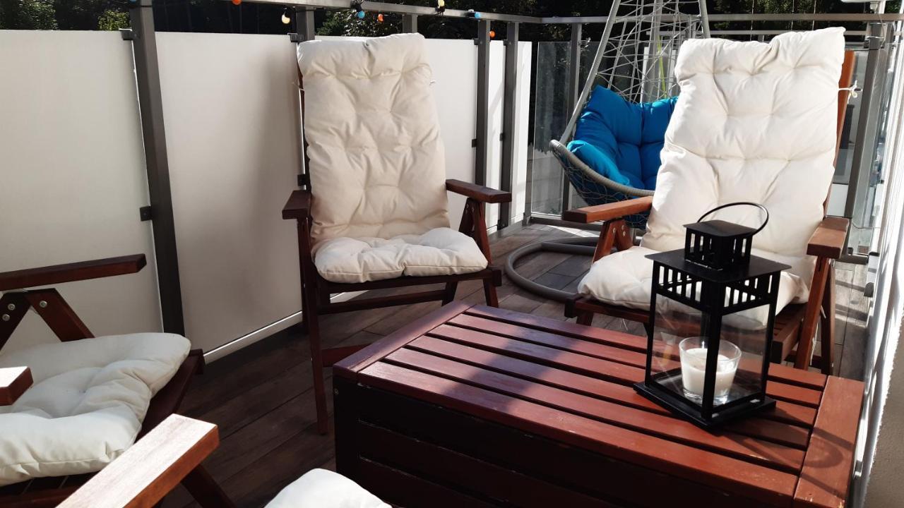 Apartament Biala Foczka Apartment Stegna  Bagian luar foto